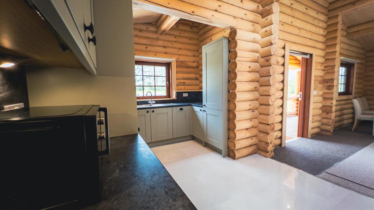 Aspen Lodge, Amazing New Log Cabin With Hot Tub - Sleeps 6 - Felmoor Park Морпет Екстериор снимка