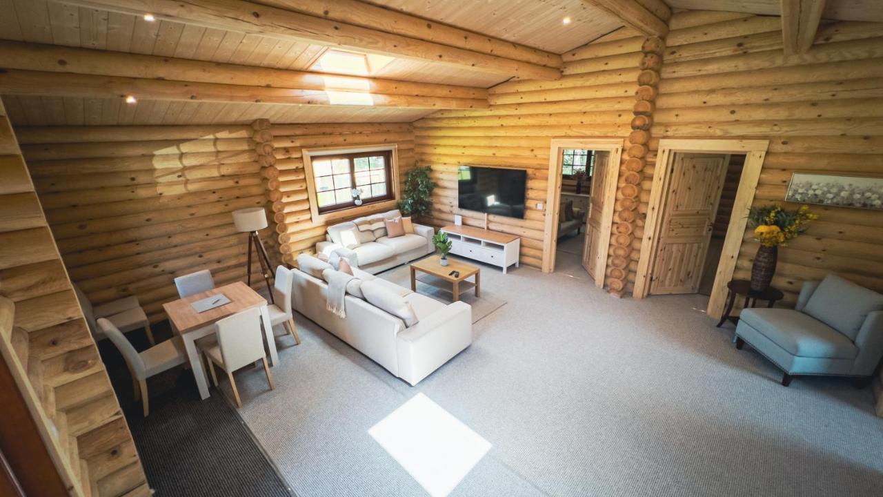 Aspen Lodge, Amazing New Log Cabin With Hot Tub - Sleeps 6 - Felmoor Park Морпет Екстериор снимка
