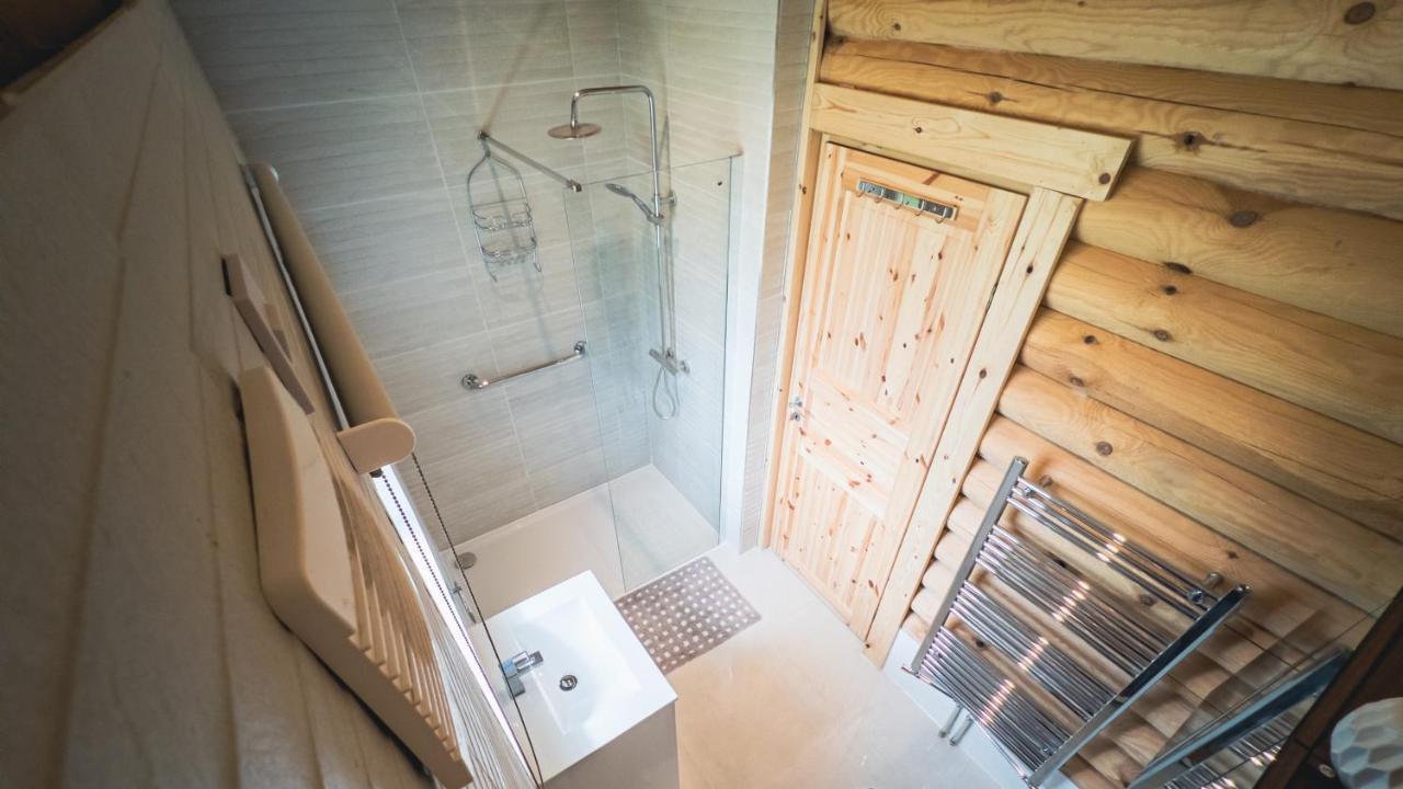 Aspen Lodge, Amazing New Log Cabin With Hot Tub - Sleeps 6 - Felmoor Park Морпет Екстериор снимка